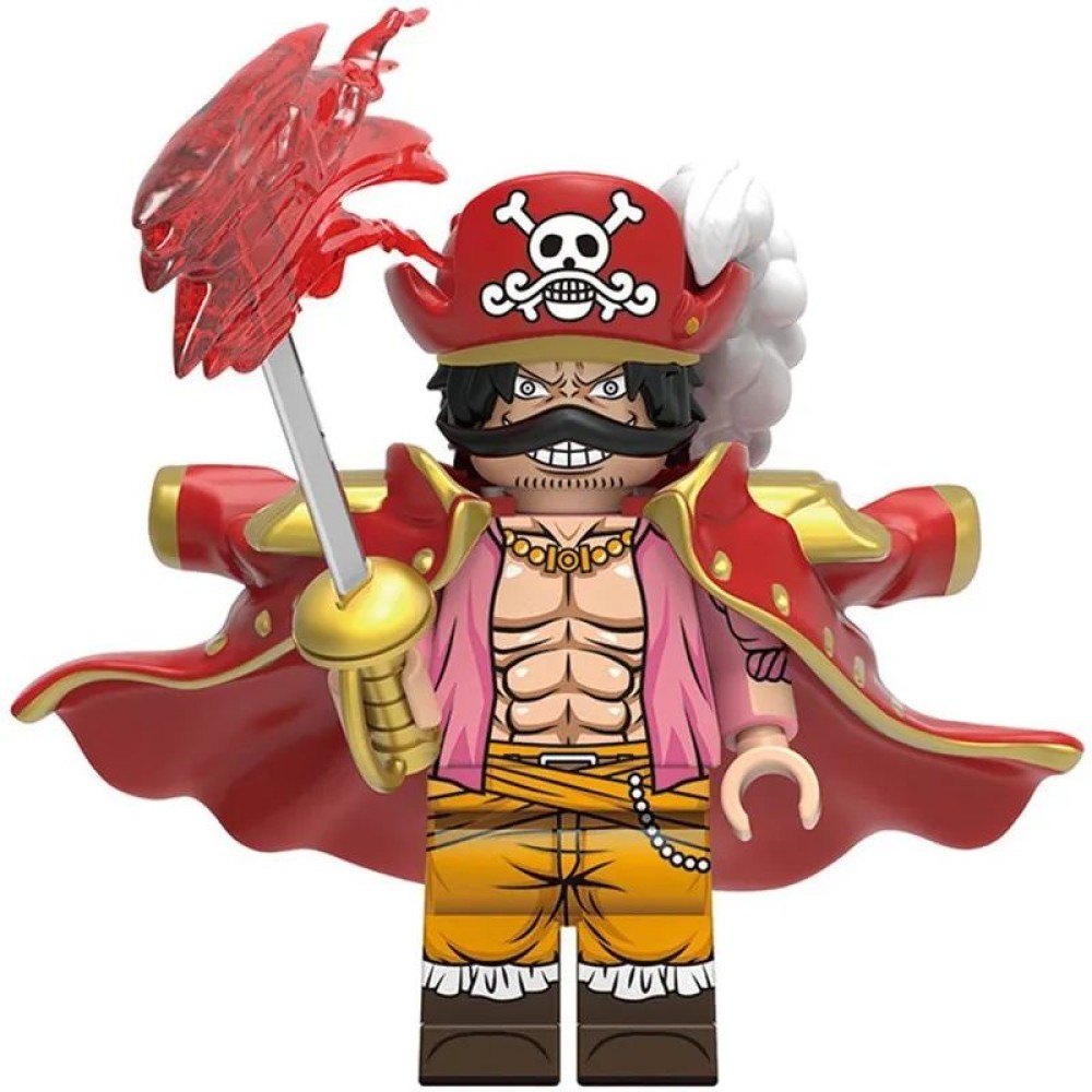 lego minifigure Anime Minifigure One Piece: Gol D. Roger Anime Minifigure building block bricks toys lego minifigure Anime Minifigure One Piece: Gol D. Roger Anime Minifigure building block bricks toys