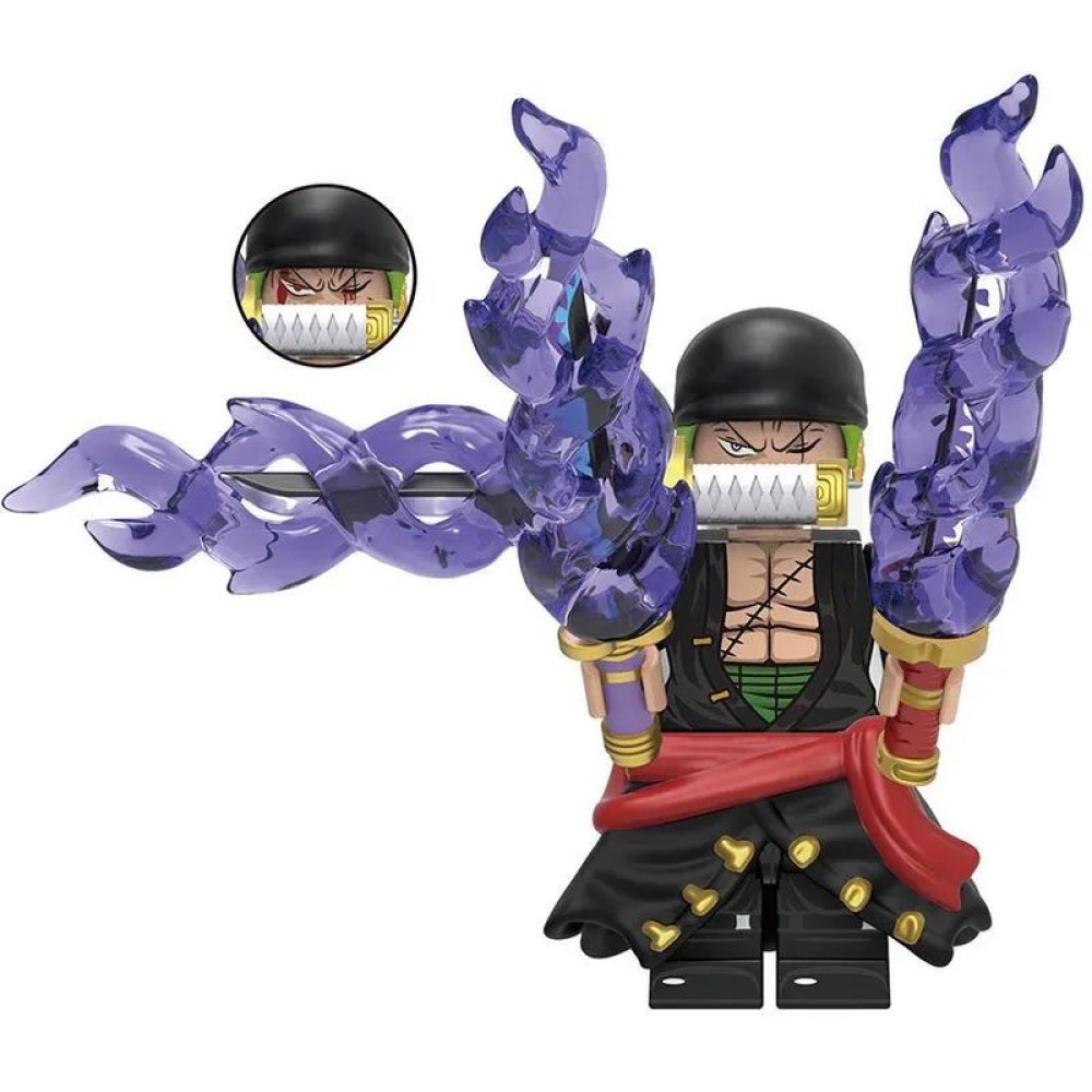 lego minifigure Anime Minifigure One Piece Roronoa Zoro Anime Minifigure building block bricks toys lego minifigure Anime Minifigure One Piece Roronoa Zoro Anime Minifigure building block bricks toys