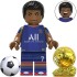 Minifigure of a football player Kylian Mbappé 