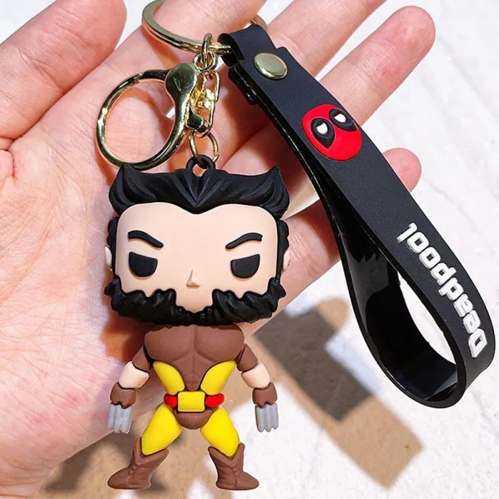 lego minifigure Wolverine X-men Keychain Minifigure Minifigures building block bricks toys lego minifigure Wolverine X-men Keychain Minifigure Minifigures building block bricks toys