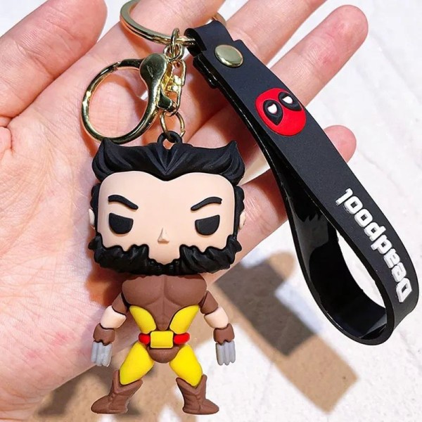 Wolverine X-men Keychain Minifigure