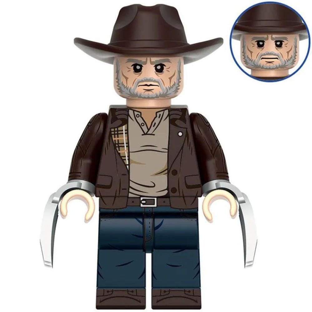 lego minifigure Marvel Minifigure Old Man Logan Marvel building block bricks toys