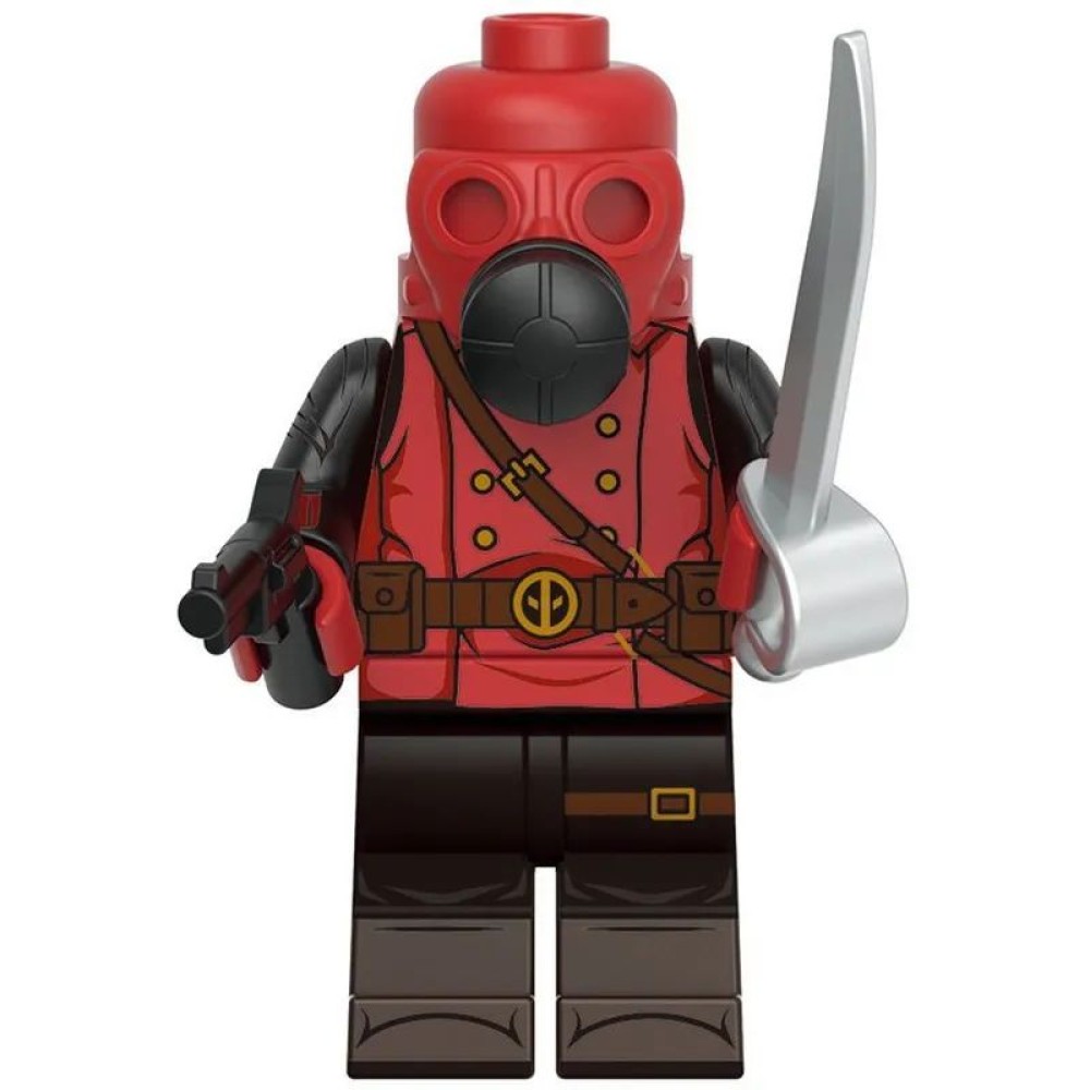 lego minifigure Marvel X-Men Minifigure Classic Deadpool Marvel building block bricks toys lego minifigure Marvel X-Men Minifigure Classic Deadpool Marvel building block bricks toys