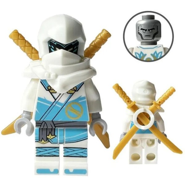 Ninjago Ninja Minifigure 'Rise of the Dragons' Zane Ninjago Ninja Minifigure 'Rise of the Dragons' Zane