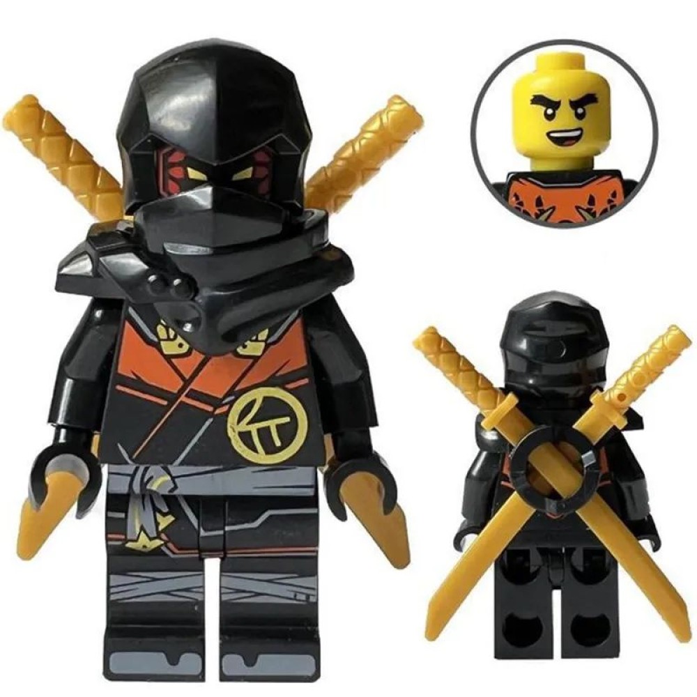lego minifigure Ninjago Ninja Reign of Dragons Ninja Cole NINJAGO building block bricks toys lego minifigure Ninjago Ninja Reign of Dragons Ninja Cole NINJAGO building block bricks toys