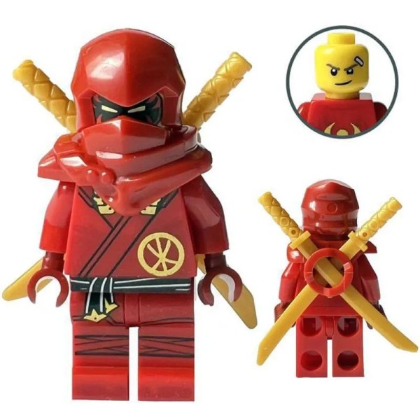 Ninjago Ninja Minifigure 'Rise of the Dragons' Kai Ninjago Ninja Minifigure 'Rise of the Dragons' Kai