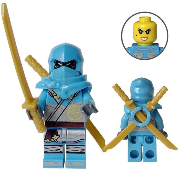 Ninjago Ninja Minifigure 'Reign of Dragons' Nya Ninjago Ninja Minifigure 'Reign of Dragons' Nya