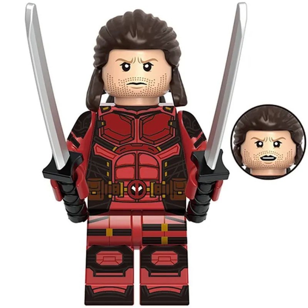 lego minifigure Marvel Minifigure Mulpool (Nicepool) Marvel building block bricks toys