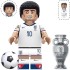 Minifigure of a football player Jude Bellingham England national team