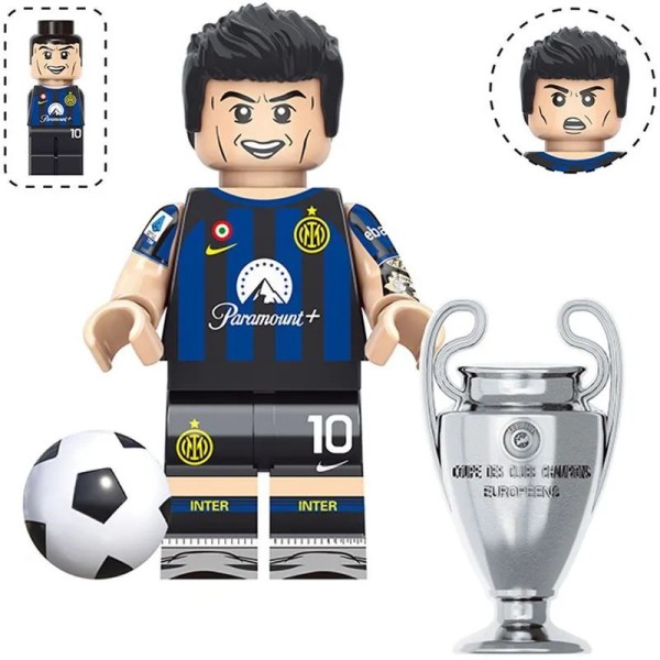 Minifigure of a football player Lautaro Martínez Minifigure of a football player Lautaro Martínez