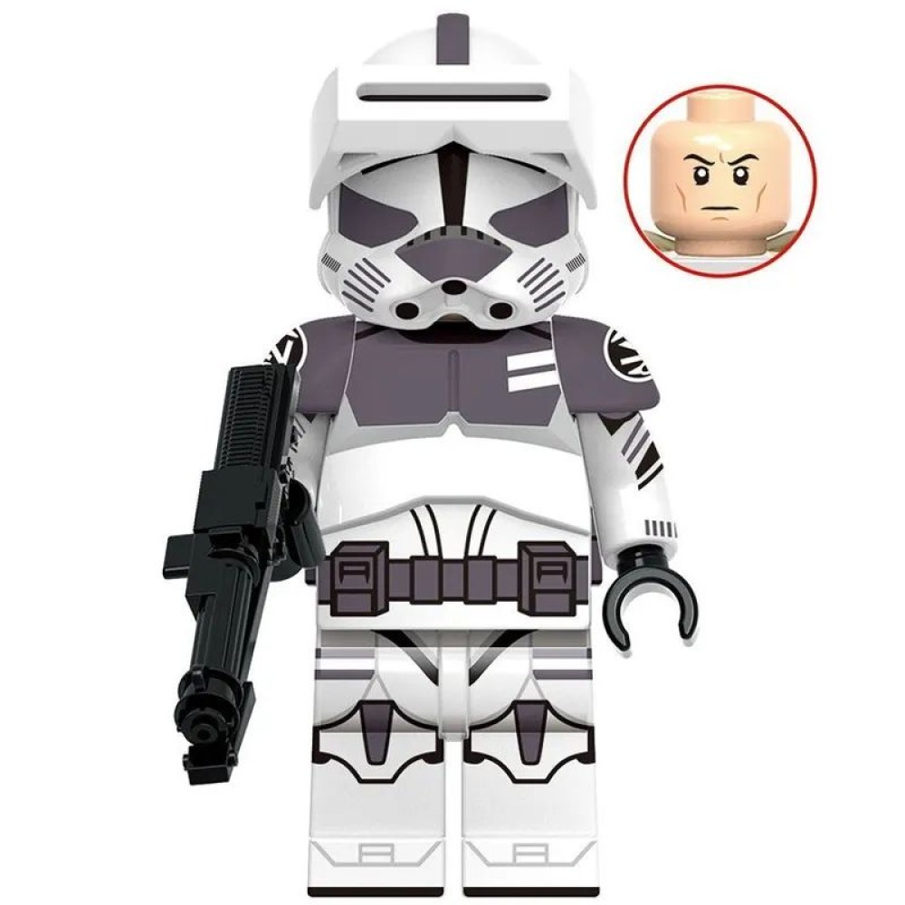 lego minifigure Star Wars Minifigure Kamino Clone Soldier Star Wars building block bricks toys lego minifigure Star Wars Minifigure Kamino Clone Soldier Star Wars building block bricks toys