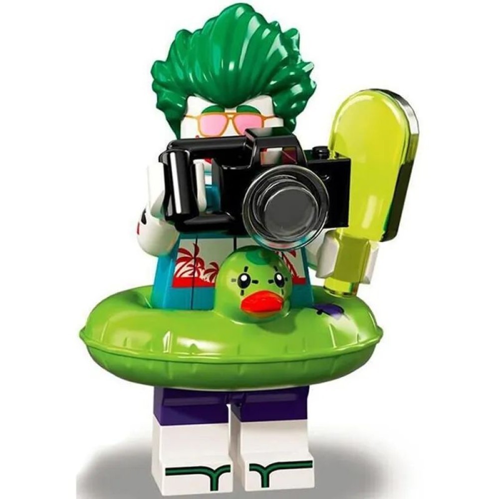 lego minifigure DC Minifigure Joker at the beach Minifigures building block bricks toys
