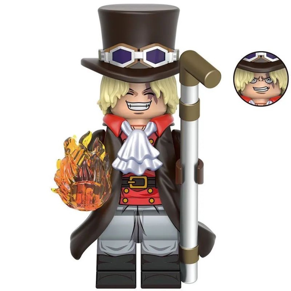 lego minifigure Anime Minifigure One Piece Sabo Anime Minifigure building block bricks toys lego minifigure Anime Minifigure One Piece Sabo Anime Minifigure building block bricks toys