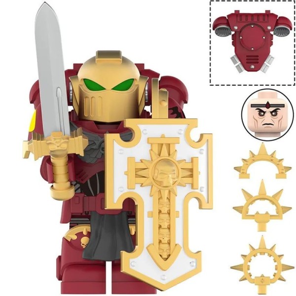 Warhammer 40k Minifigure Veteran of the Blood Angels Bladeguard Warhammer 40k Minifigure Veteran of the Blood Angels Bladeguard