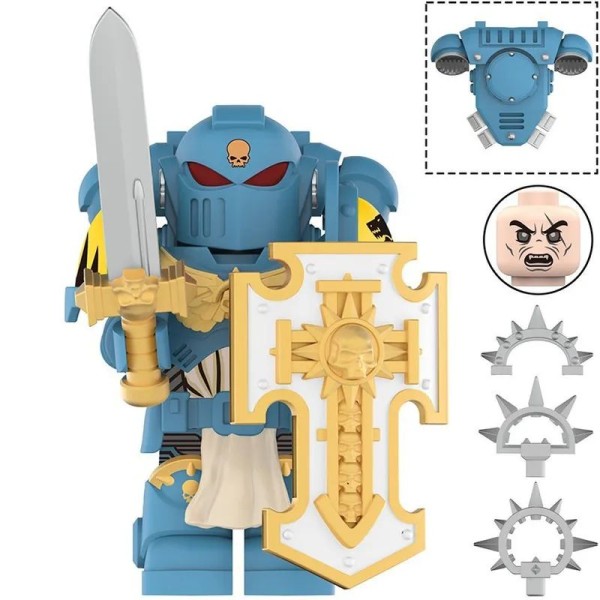Warhammer 40k Minifigure Space Wolves Sword Brethren Veteran Warhammer 40k Minifigure Space Wolves Sword Brethren Veteran
