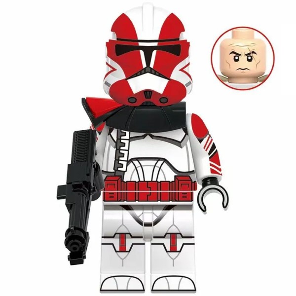 Star Wars Minifigure Clone Captain Grey Star Wars Minifigure Clone Captain Grey