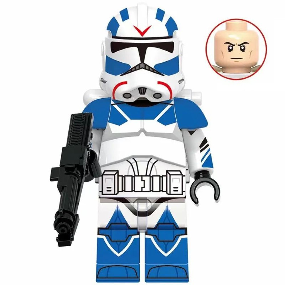 lego minifigure Star Wars Minifigure 501st Legion Jet Trooper Star Wars building block bricks toys lego minifigure Star Wars Minifigure 501st Legion Jet Trooper Star Wars building block bricks toys