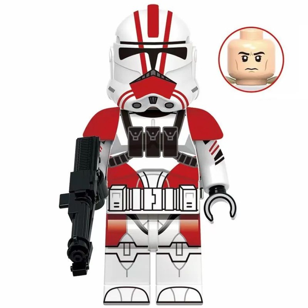 lego minifigure Star Wars Minifigure Clone Trooper Captain Star Wars building block bricks toys lego minifigure Star Wars Minifigure Clone Trooper Captain Star Wars building block bricks toys