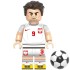 Minifigure of a football player Robert Lewandowski Poland national team