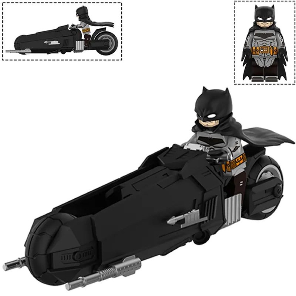 lego minifigure DC Minifigure Batman: White Knight Minifigures building block bricks toys