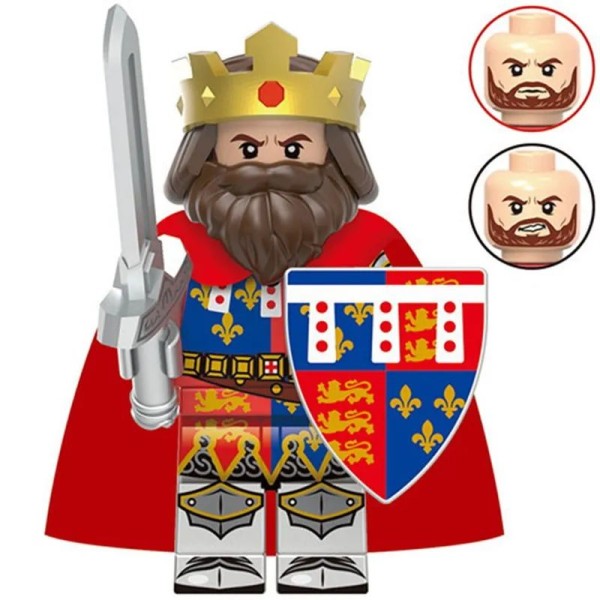 Minifigure Castle Knights King Richard the Lionheart Minifigure Castle Knights King Richard the Lionheart