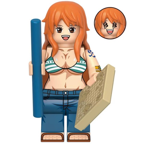 Anime Minifigure 'One Piece' Nami Anime Minifigure 'One Piece' Nami