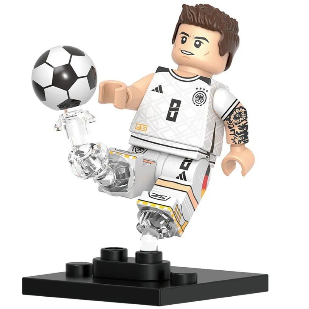 lego minifigure Soccer player Minifigure Toni Kroos Germany National Team Minifigures building block bricks toys