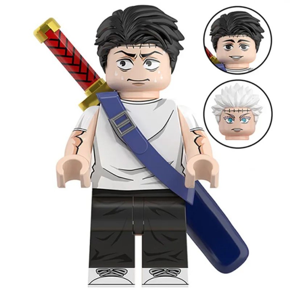 lego minifigure Anime Minifigure Jujutsu Kaisen: Yuta Okkotsu Anime Minifigure building block bricks toys lego minifigure Anime Minifigure Jujutsu Kaisen: Yuta Okkotsu Anime Minifigure building block bricks toys