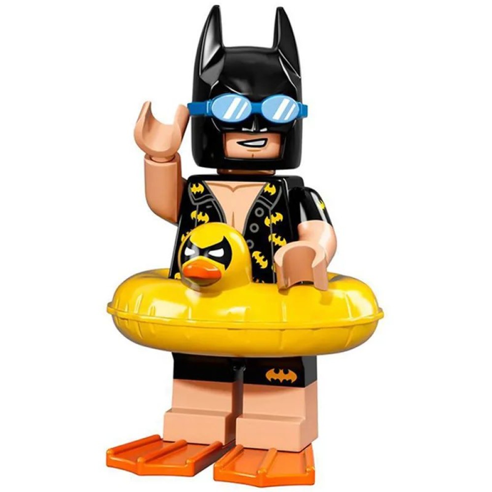 lego minifigure DC Minifigure Batman at the beach Minifigures building block bricks toys