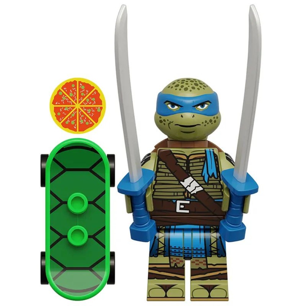 lego minifigure Ninja Turtles Minifigure Leonardo Minifigures building block bricks toys lego minifigure Ninja Turtles Minifigure Leonardo Minifigures building block bricks toys