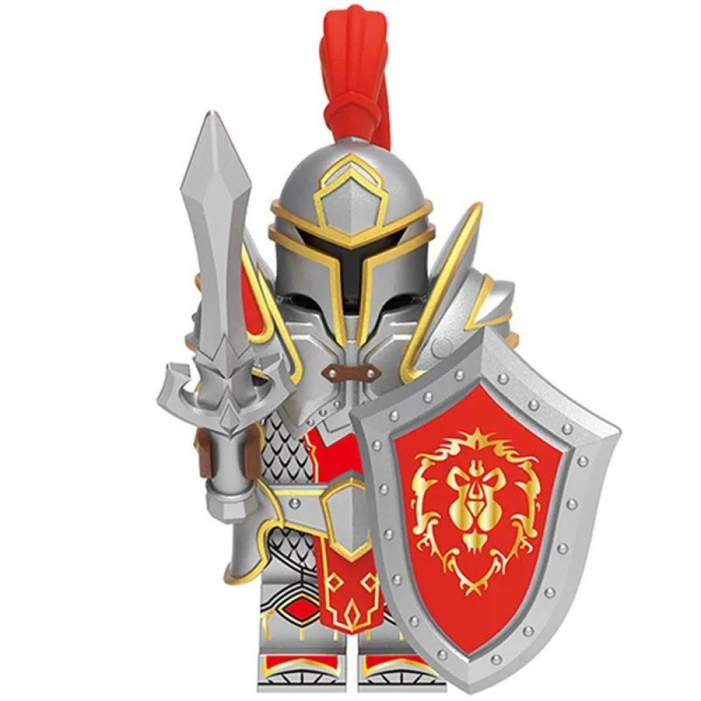 lego minifigure Warcraft 3 Minifigure Alliance Infantry Movie Minifigure building block bricks toys lego minifigure Warcraft 3 Minifigure Alliance Infantry Movie Minifigure building block bricks toys