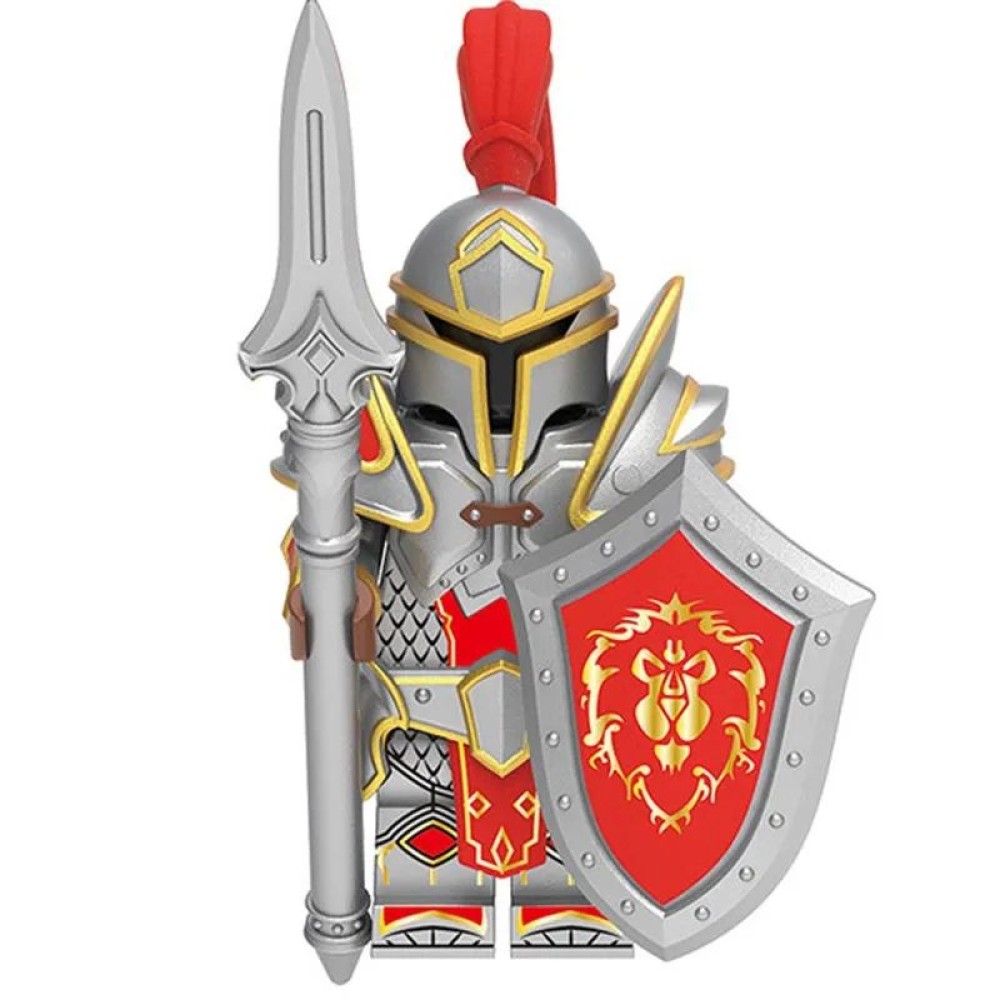 lego minifigure Warcraft 3 Minifigure Alliance Infantry Movie Minifigure building block bricks toys lego minifigure Warcraft 3 Minifigure Alliance Infantry Movie Minifigure building block bricks toys