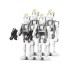 Star Wars Minifigure 4 Capital Stormtrooper Droids