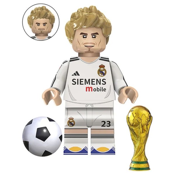 Soccer player Minifigure David Beckham 'Real Madrid'