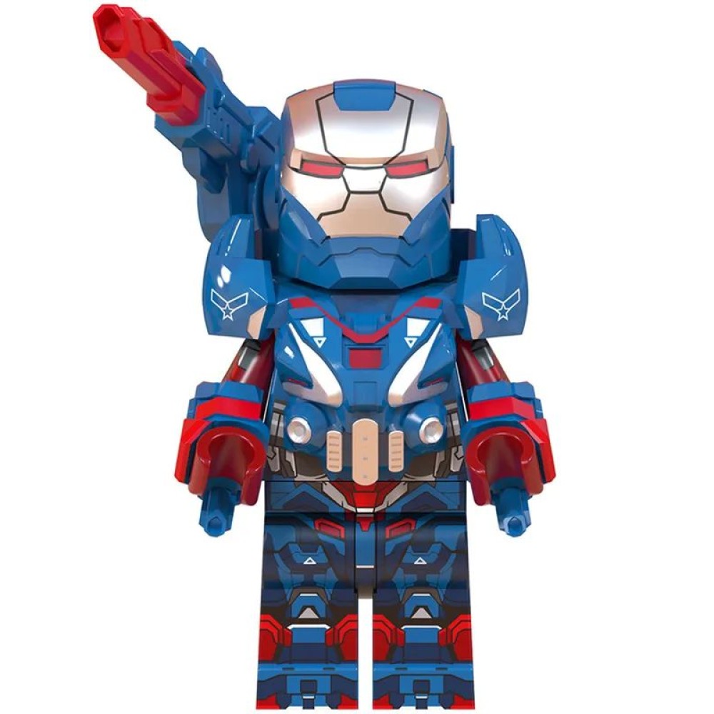 lego minifigure Marvel Minifigure Iron Patriot MK2 Marvel building block bricks toys