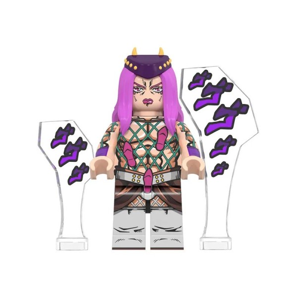 Anime Minifigure 'JoJo's Bizarre Adventure' Narucciso Anasui Anime Minifigure 'JoJo's Bizarre Adventure' Narucciso Anasui