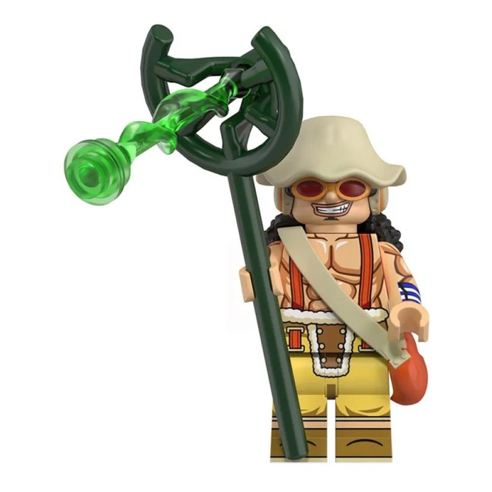 lego minifigure Anime Minifigure One Piece Usopp Anime Minifigure building block bricks toys lego minifigure Anime Minifigure One Piece Usopp Anime Minifigure building block bricks toys