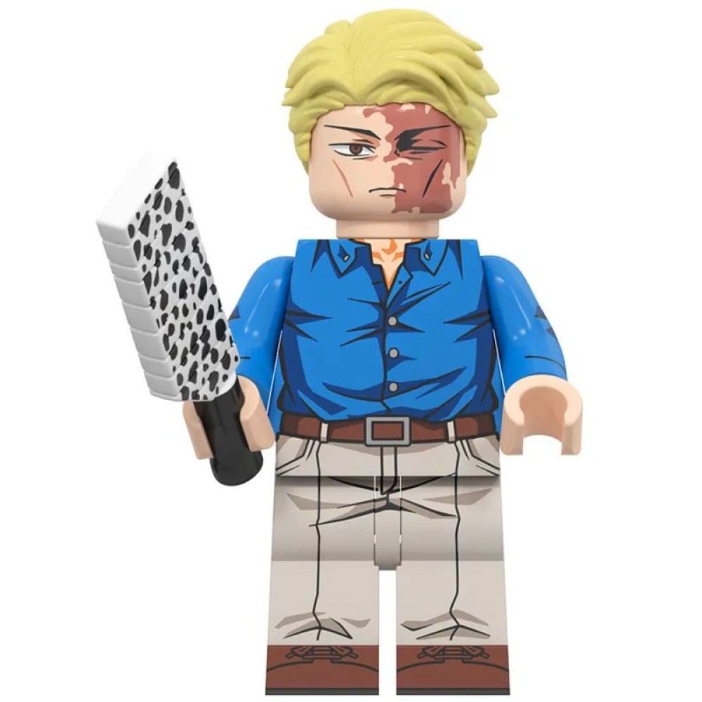 lego minifigure Anime Minifigure Jujutsu Kaisen: Kento Nanami Anime Minifigure building block bricks toys lego minifigure Anime Minifigure Jujutsu Kaisen: Kento Nanami Anime Minifigure building block bricks toys