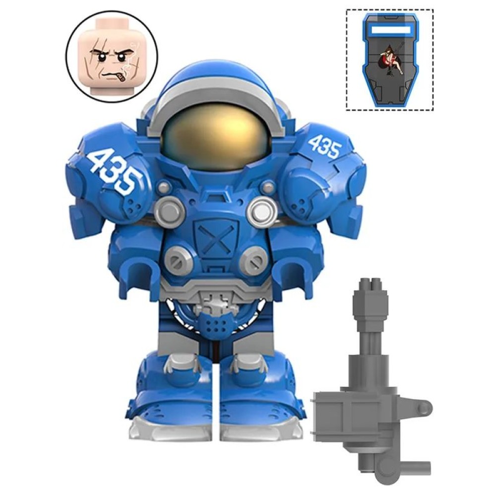 lego minifigure Starcraft 2 Minifigure Tykeus Findley Movie Minifigure building block bricks toys lego minifigure Starcraft 2 Minifigure Tykeus Findley Movie Minifigure building block bricks toys