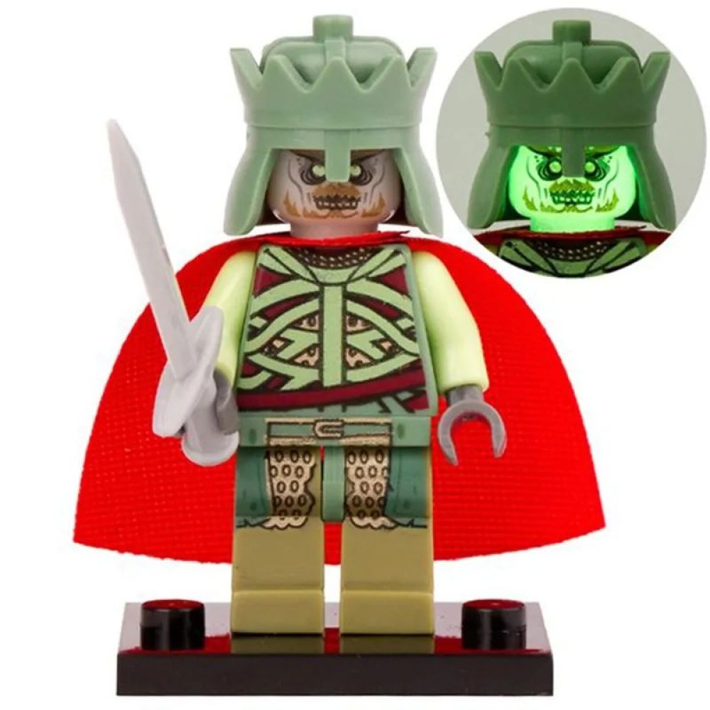 lego minifigure Lord of the Rings The Fellowship of the Ring King of the Dead Minifigures building block bricks toys