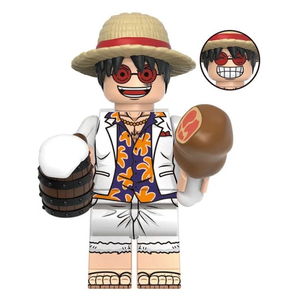 Anime Minifigure 'One Piece' Monkey D. Luffy Anime Minifigure 'One Piece' Monkey D. Luffy