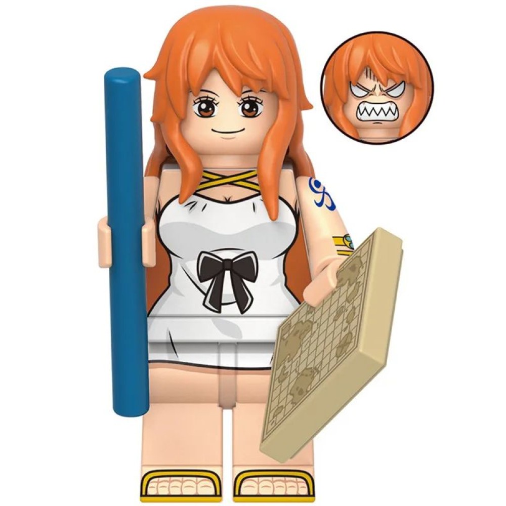 lego minifigure Anime Minifigure One Piece Nami Anime Minifigure building block bricks toys lego minifigure Anime Minifigure One Piece Nami Anime Minifigure building block bricks toys