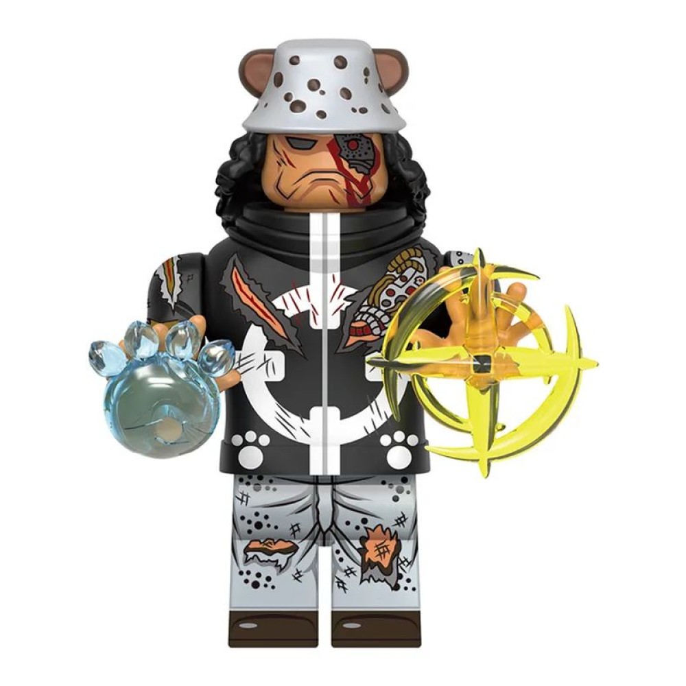 lego minifigure Anime Minifigure One Piece Bartholomew Kuma Anime Minifigure building block bricks toys lego minifigure Anime Minifigure One Piece Bartholomew Kuma Anime Minifigure building block bricks toys