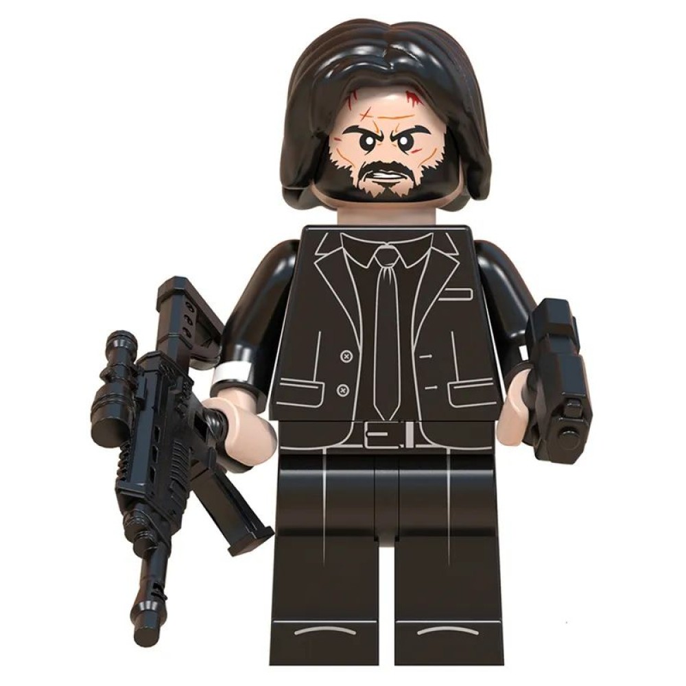 lego minifigure Movie Character Minifigure John Wick Movie Minifigure building block bricks toys lego minifigure Movie Character Minifigure John Wick Movie Minifigure building block bricks toys