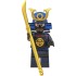 Minifigure Castle Knights Samurai with a spear
