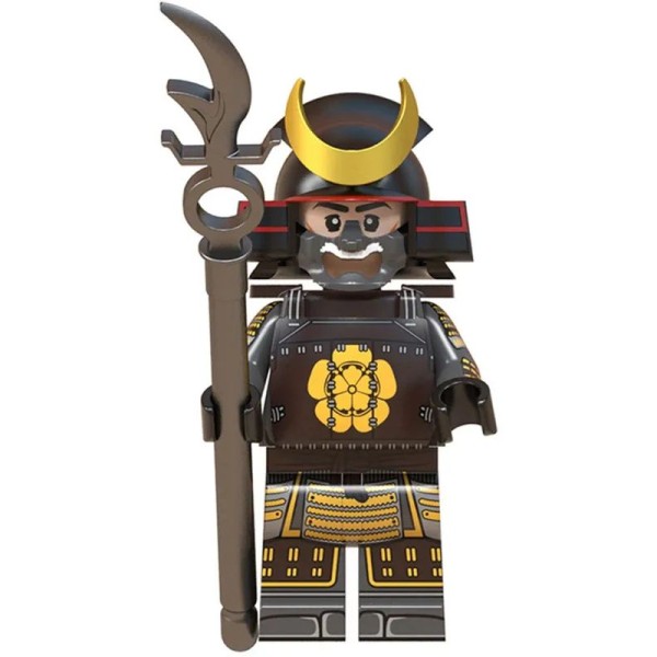 Minifigure Castle Knights Samurai with a spear