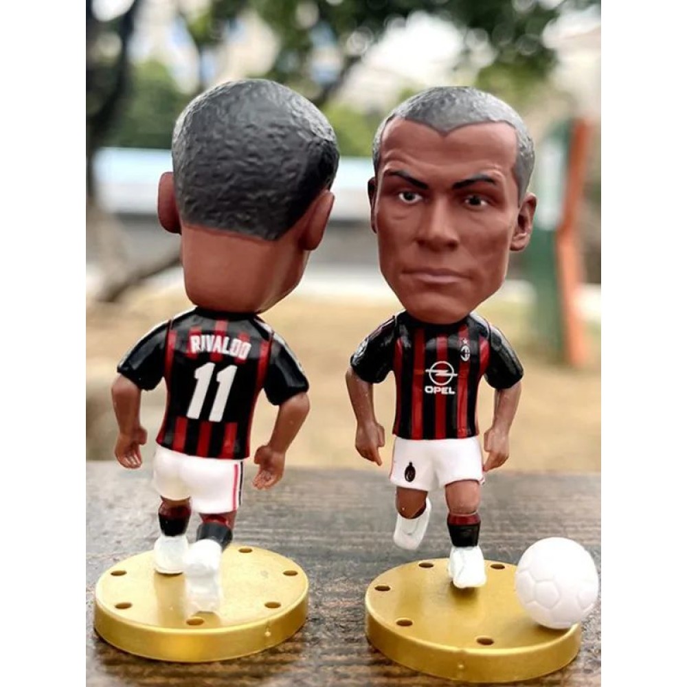 lego minifigure Soccerwe Minifigure of Rivaldo (Milan) Minifigures building block bricks toys lego minifigure Soccerwe Minifigure of Rivaldo (Milan) Minifigures building block bricks toys