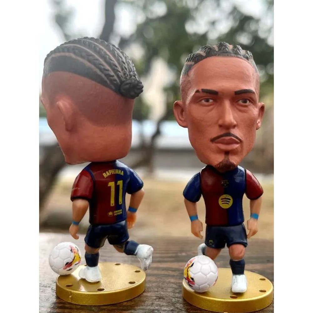 lego minifigure Soccerwe Football Player Minifigure Rafinha (FC Barcelona) Minifigures building block bricks toys