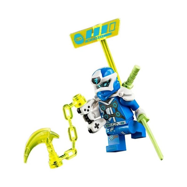 Ninjago Ninja Minifigure Digital Jay Ninjago Ninja Minifigure Digital Jay
