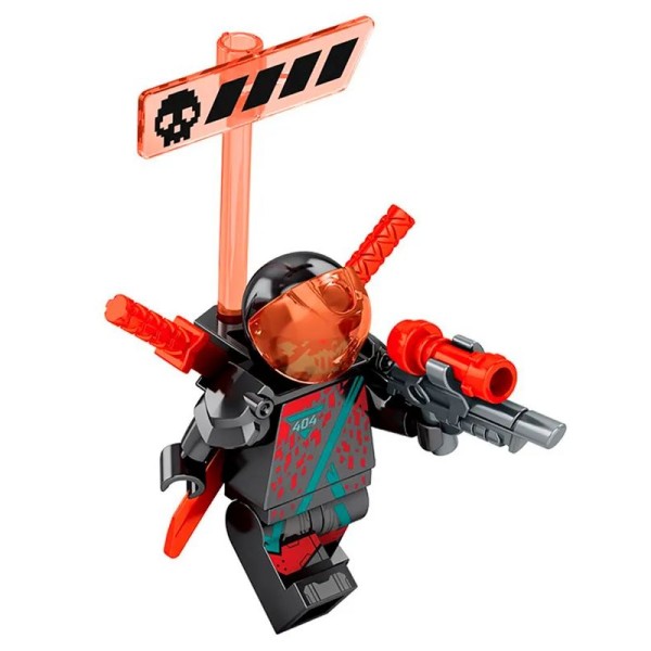 Ninja Ninjago Minifigure Red Visor Ninja Ninjago Minifigure Red Visor